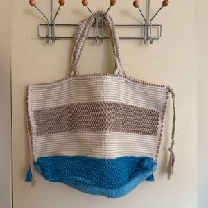 Antonello Tedde Large Handwoven Tote Bag